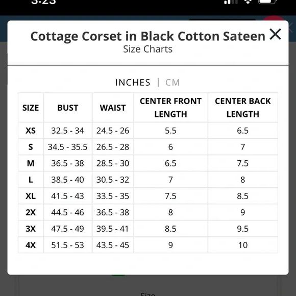 Cottage Witch Corset by La Femme en Noir 4x - Picture 2 of 5